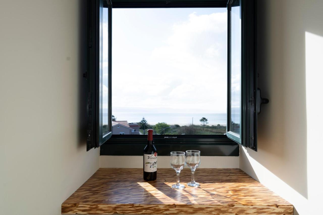 Apartamento Cabra Playa de Langosteira en Finisterre con vistas al mar San Martín de Arriba Exterior foto